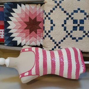 Old Navy Sequined Striped Tank Top